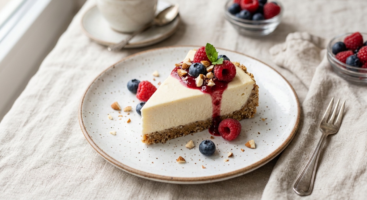 No-Bake Keto Cheesecake