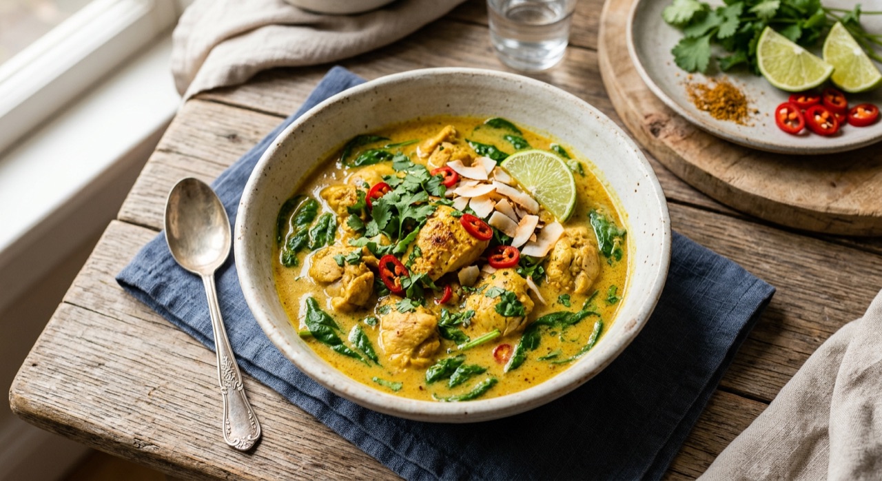 Keto Coconut Chicken Curry