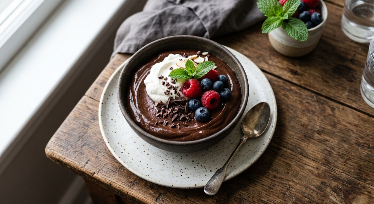 Keto Chocolate Avocado Mousse